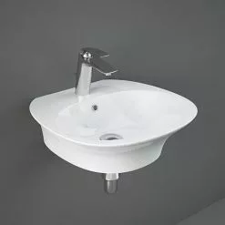 RAK Sensation 50cm 1TH Wall Hung Basin