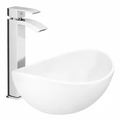 RAK Shell Sit On Vanity Basin - No TH - SHELBAS -Cheap Basins Store SHELBAS detail1 460