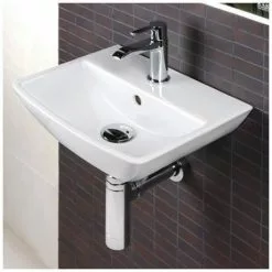 RAK Summit Square Cloakroom Hand Basin Sink 40cm 1TH