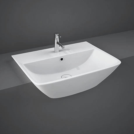 RAK Summit 50cm 1TH Semi Recessed Basin 1 RAK Summit 50cm 1TH Semi Recessed Basin