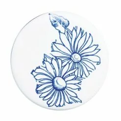 Silverdale Victorian Blue Garden Pattern 635mm Wide Basin with Full Pedestal -Cheap Basins Store Silverdale Victorian Blue Garden Pattern 635mm Wide Basin with Full Pedestal d3 460