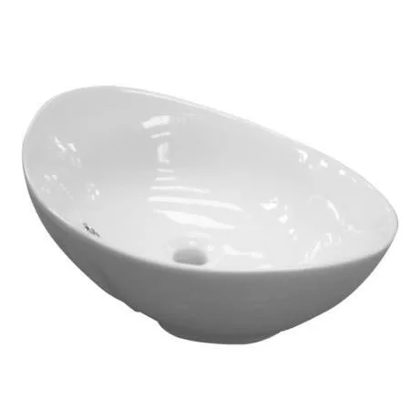 Summit High Rise Waterfall Basin Mixer + Oval Counter Top Basin 2 Summit High Rise Waterfall Basin Mixer + Oval Counter Top Basin - Image 2