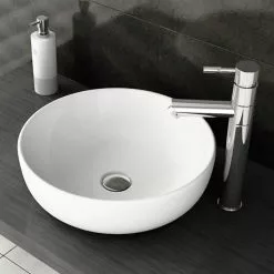 Swift High Rise Basin Mixer with Round Counter Top Basin