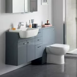 Ideal Standard Tempo 55cm 1TH Semi-Countertop Washbasin -Cheap Basins Store T059001 D3 460