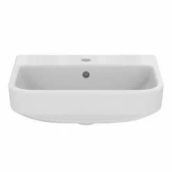 Ideal Standard i.Life S 500mm Compact 1TH Washbasin - T518501 -Cheap Basins Store T518501 D2 460
