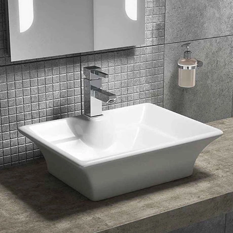 Riviera Counter Top Basin 1TH - 490 x 390mm 1 Riviera Counter Top Basin 1TH - 490 x 390mm