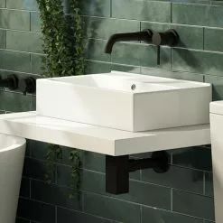 Kyoto 450 x 310mm 0TH Rectangular Basin
