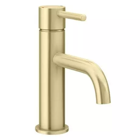Venice 900mm Wall Hung Basin with Brushed Brass Towel Rail Frame inc. Tap + Bottle Trap 3 Venice 900mm Wall Hung Basin with Brushed Brass Towel Rail Frame inc. Tap + Bottle Trap - Image 3