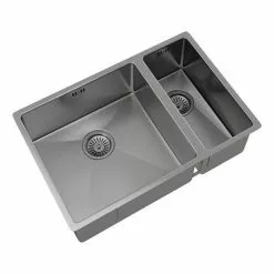 Venice 1.5 Bowl Undermount Stainless Steel Kitchen Sink 5 Venice 1.5 Bowl Undermount Stainless Steel Kitchen Sink -Cheap Basins Store VSNK079 D2 460