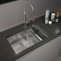 Venice 1.5 Bowl Undermount Stainless Steel Kitchen Sink