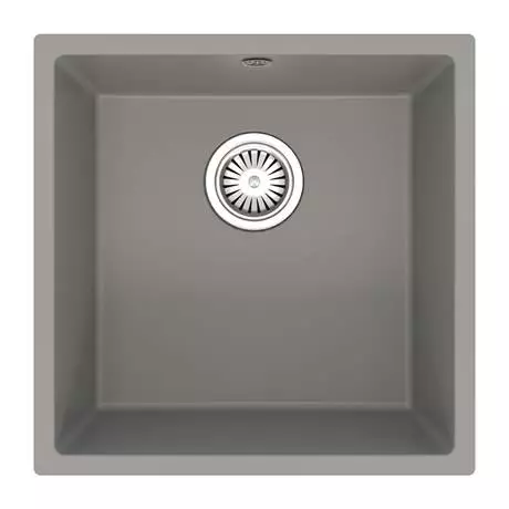 Venice 1.0 Bowl Matt Grey Undermount Composite Kitchen Sink 2 Venice 1.0 Bowl Matt Grey Undermount Composite Kitchen Sink - Image 2