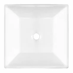 600 x 450mm White Shelf with Lazio Basin -Cheap Basins Store WSVES983 d4 460